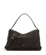 Abro Suede Carina Velká kabelka dark brown