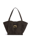 Abro Suede Temi Nákupní taška dark brown