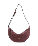 Abro Suede By My Side Small Taška přes rameno bordeaux