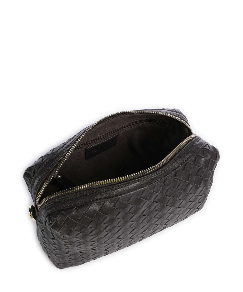 Abro Piuma Kaia Crossbody bag dark brown