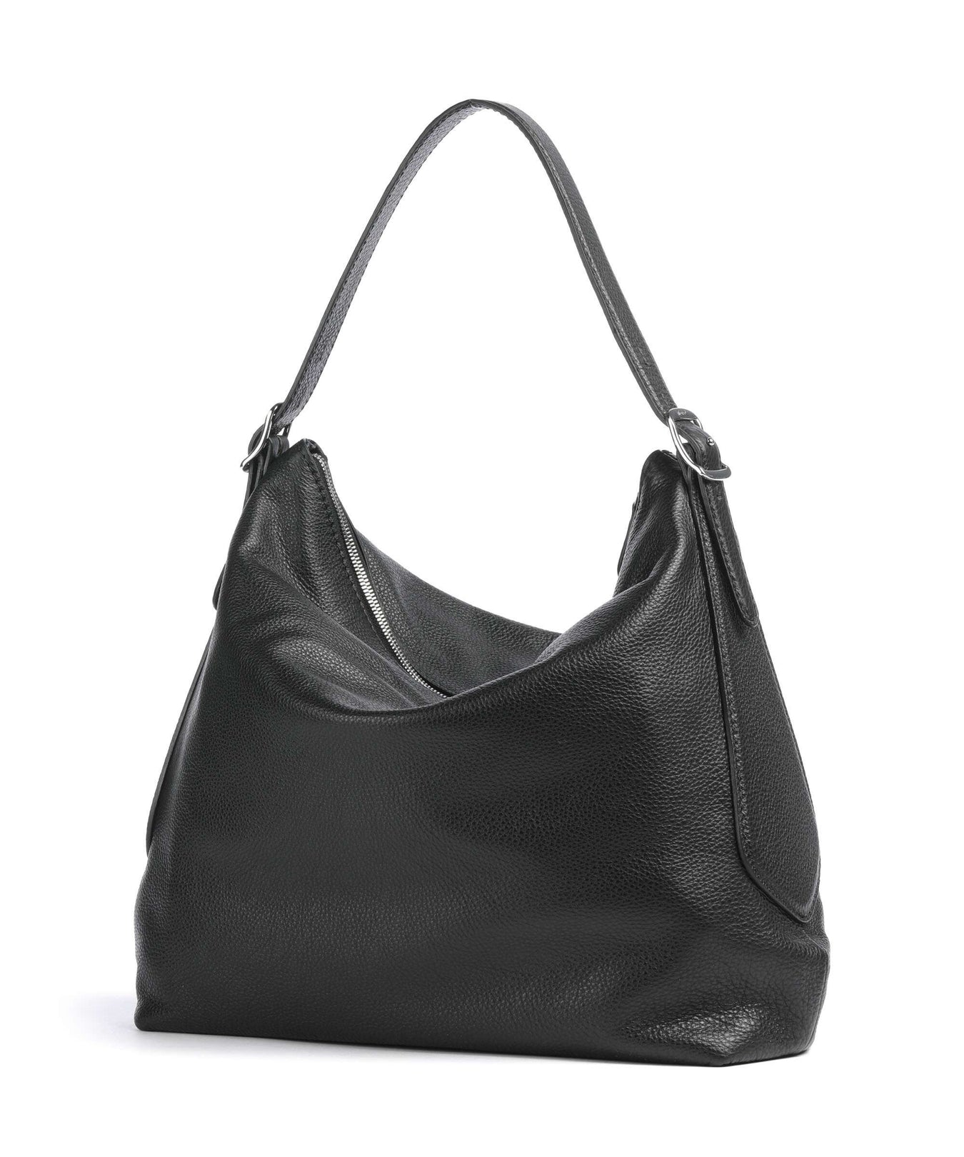 Abro Agave Carina Hobo bag black/silver