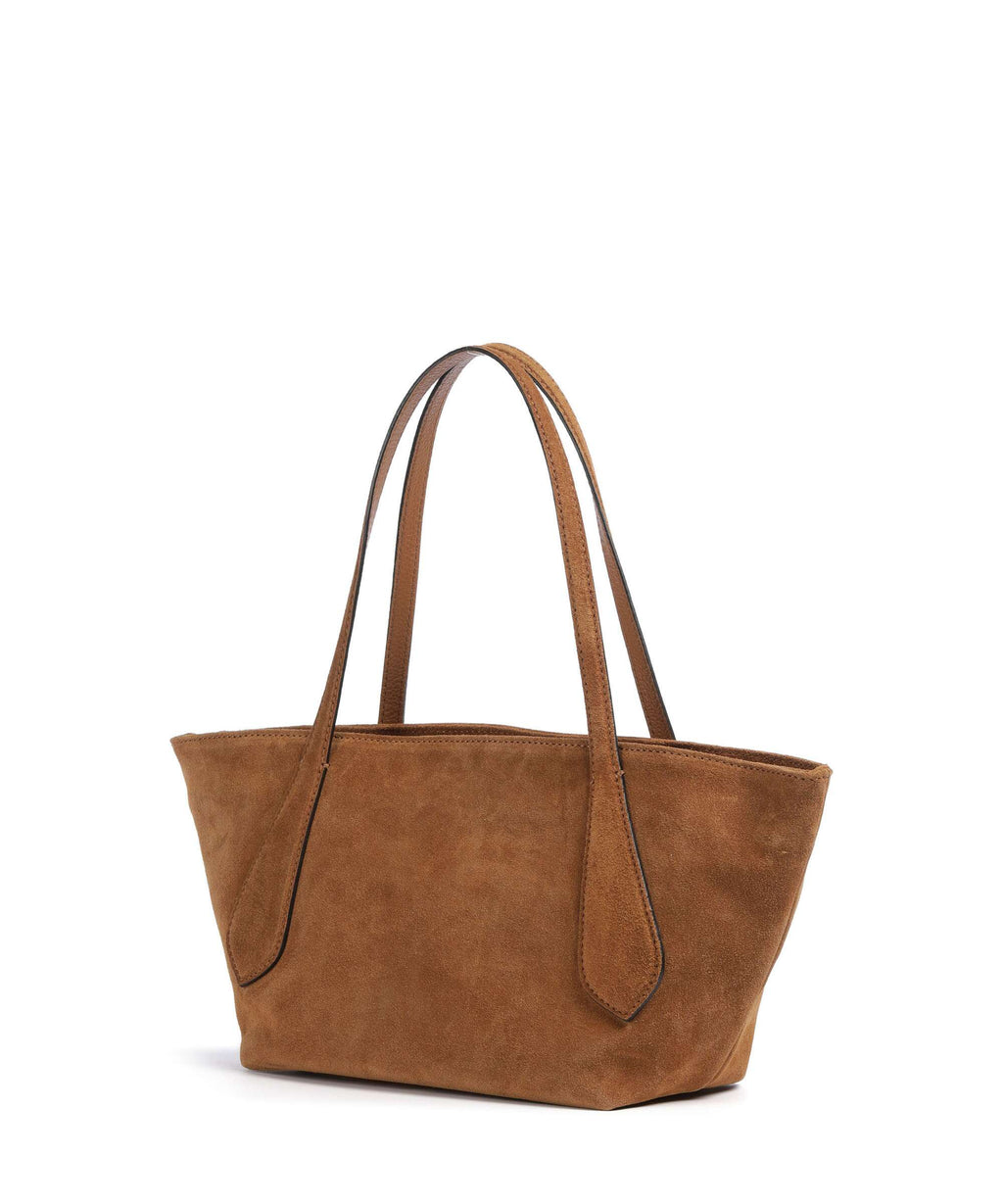Abro Suede Carina Shoulder bag cuoio