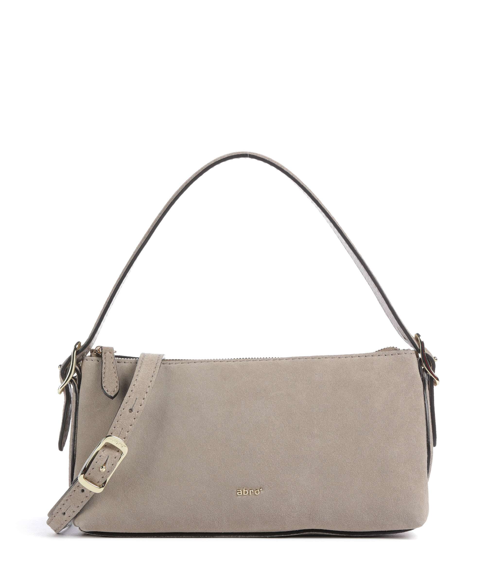 Abro Suede Carina Shoulder bag siena