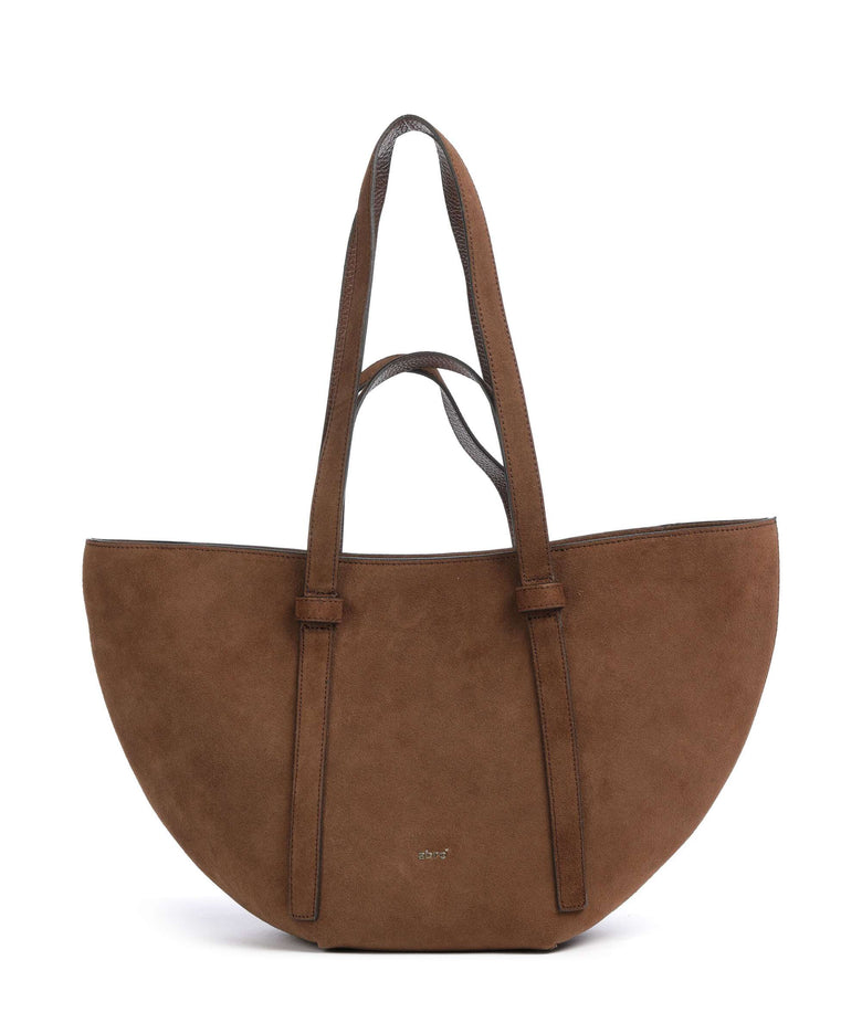 Abro Suede Cosmo Medium Tote bag wood