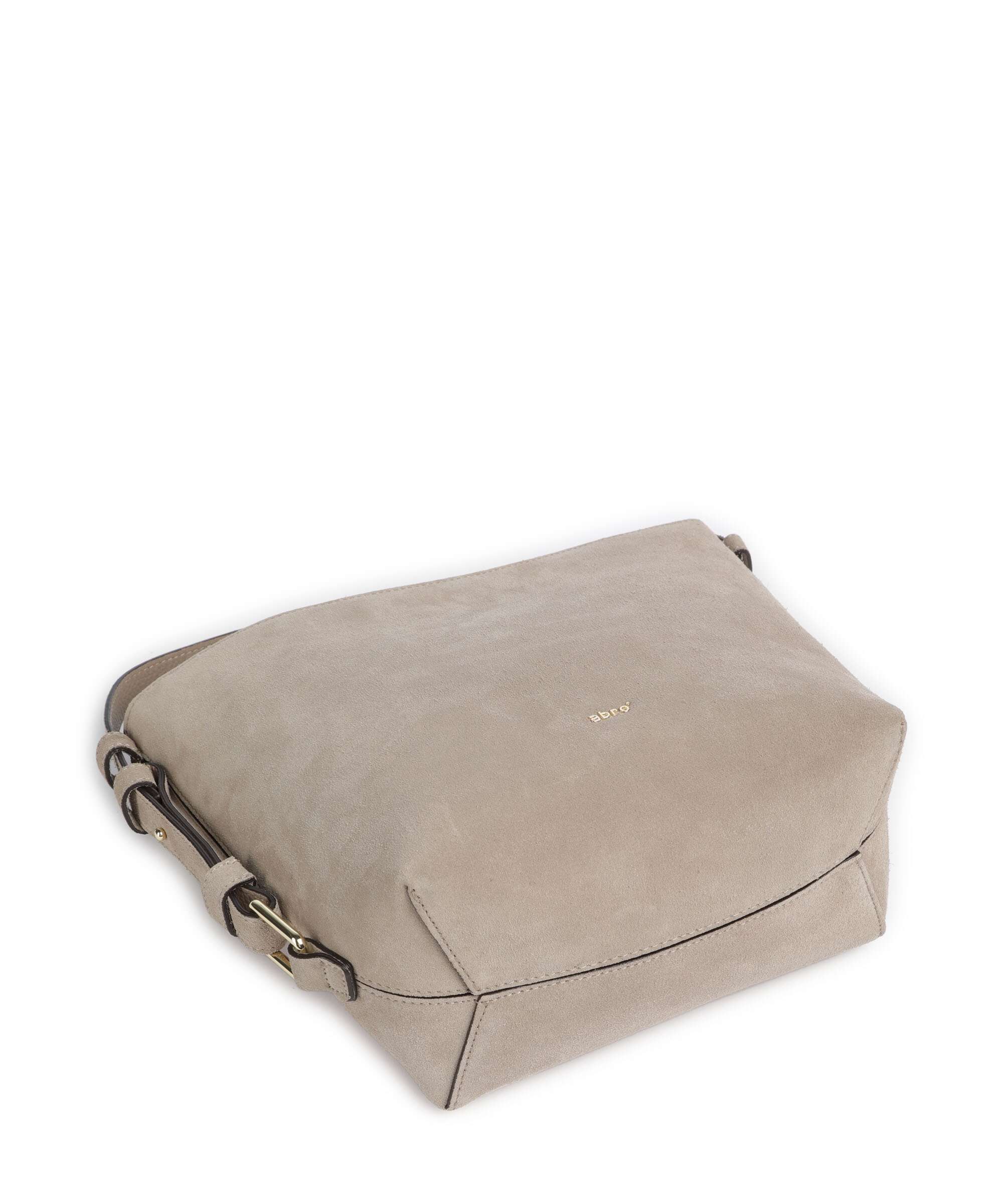 Abro Suede Cosmo Crossbody bag siena