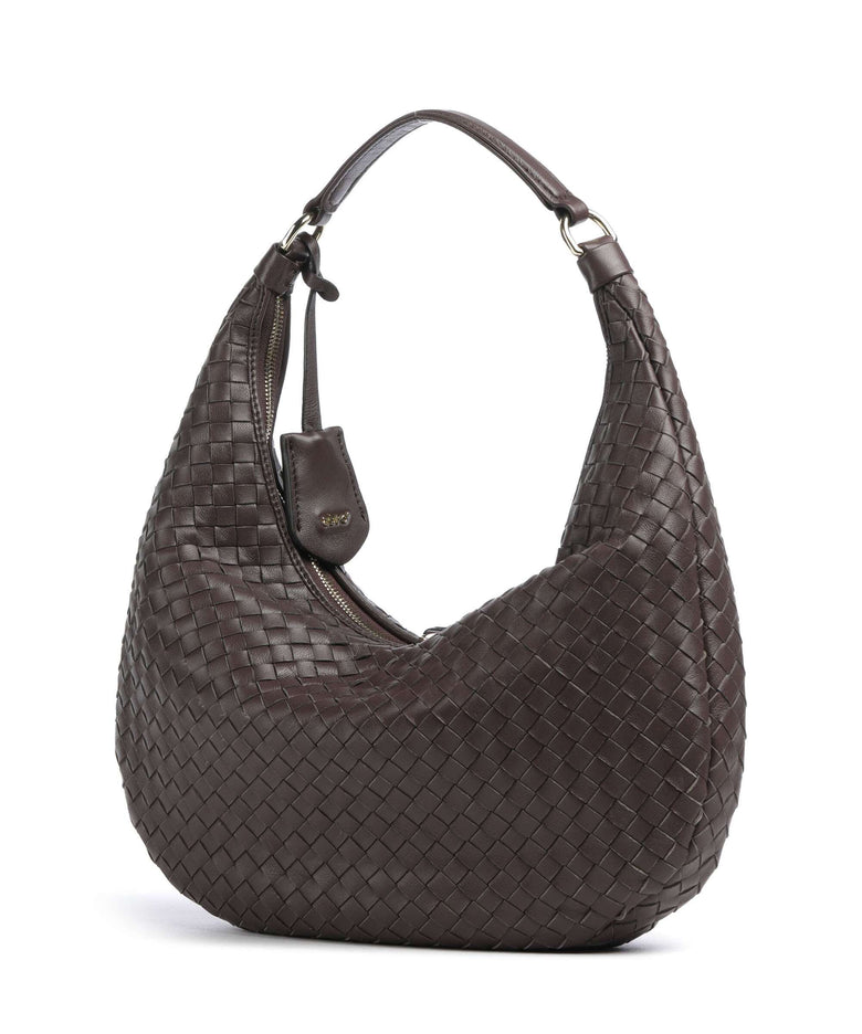 Abro Piuma Nana Small Hobo bag wood