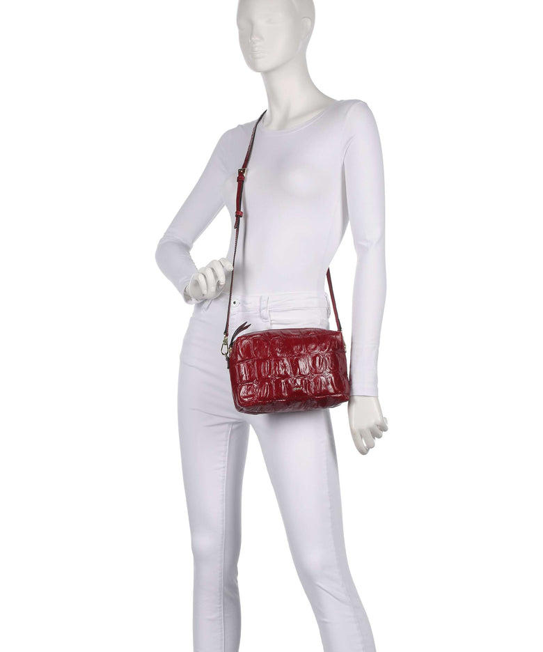 Abro Maxxi Cocco Kaia Crossbody bag ruby