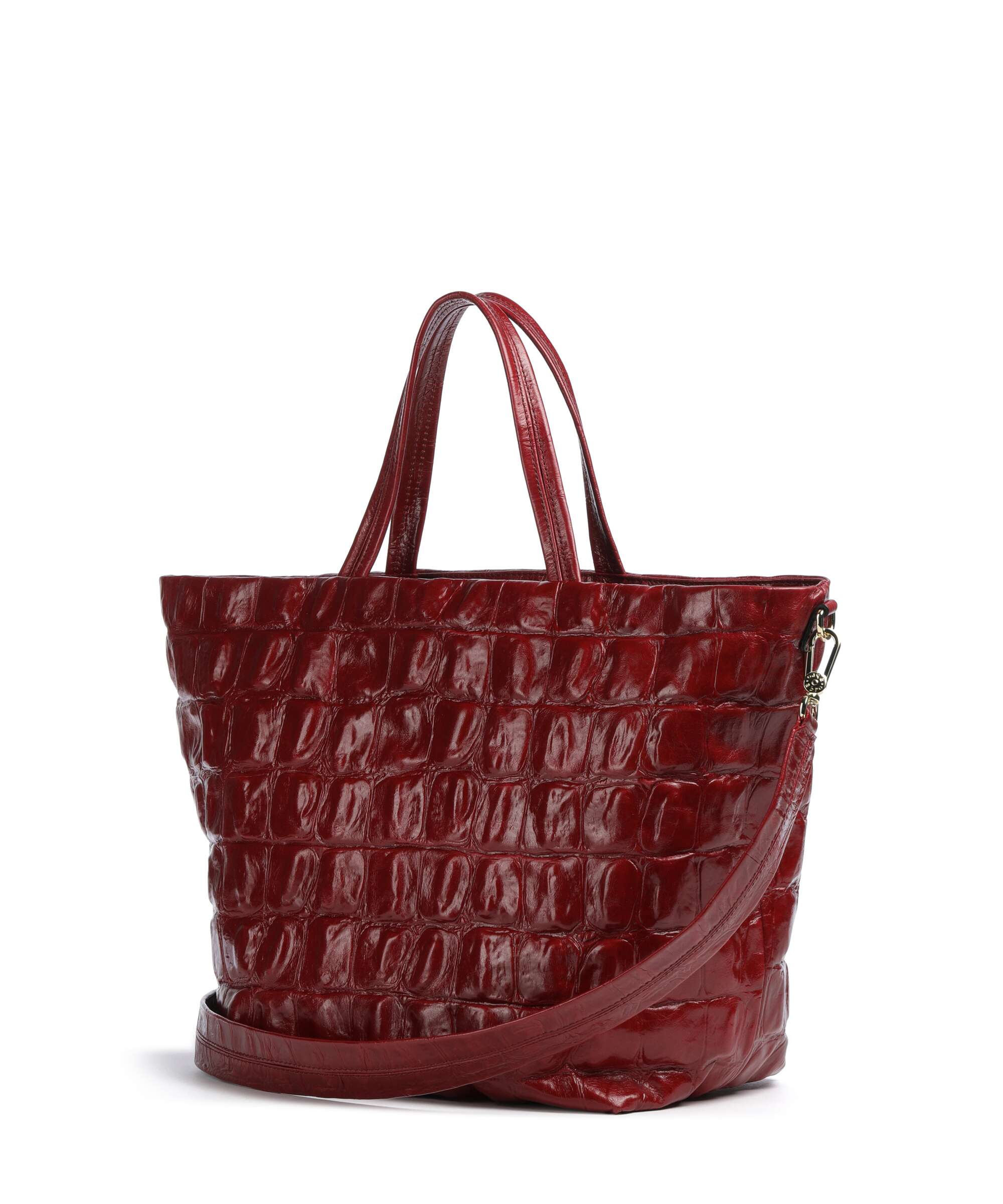 Abro Maxxi Cocco Alba Handbag ruby