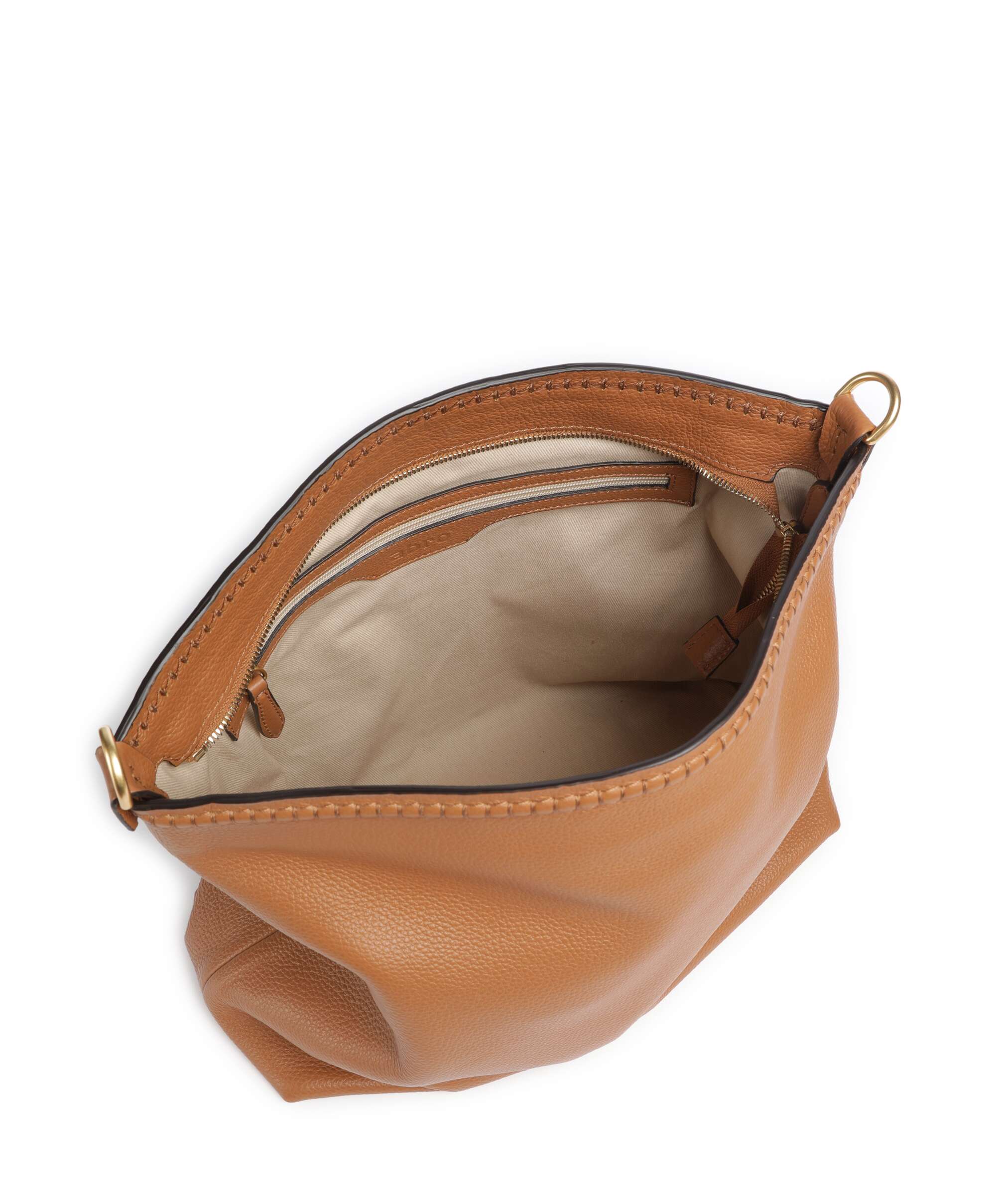 Abro Agave Signature Hobo bag cuoio
