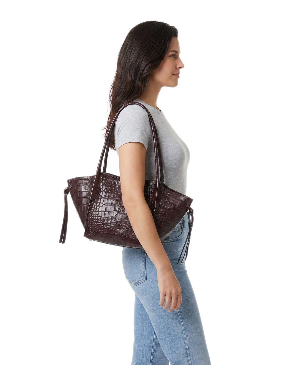 Abro Cocco Mondial Vibe Small Shoulder bag burgundy