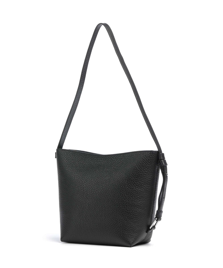Abro Tekla Cosmo Hobo bag black/nickel