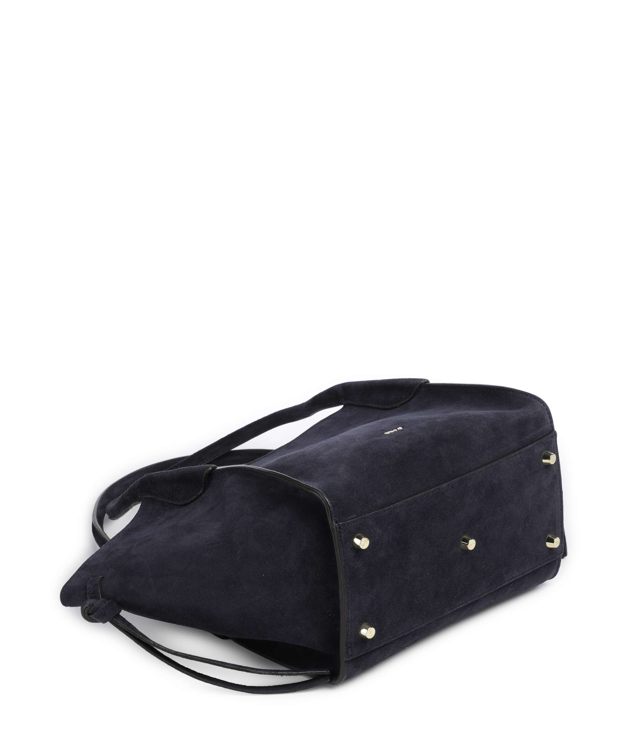 Abro Suede Vibe Small Shoulder bag navy