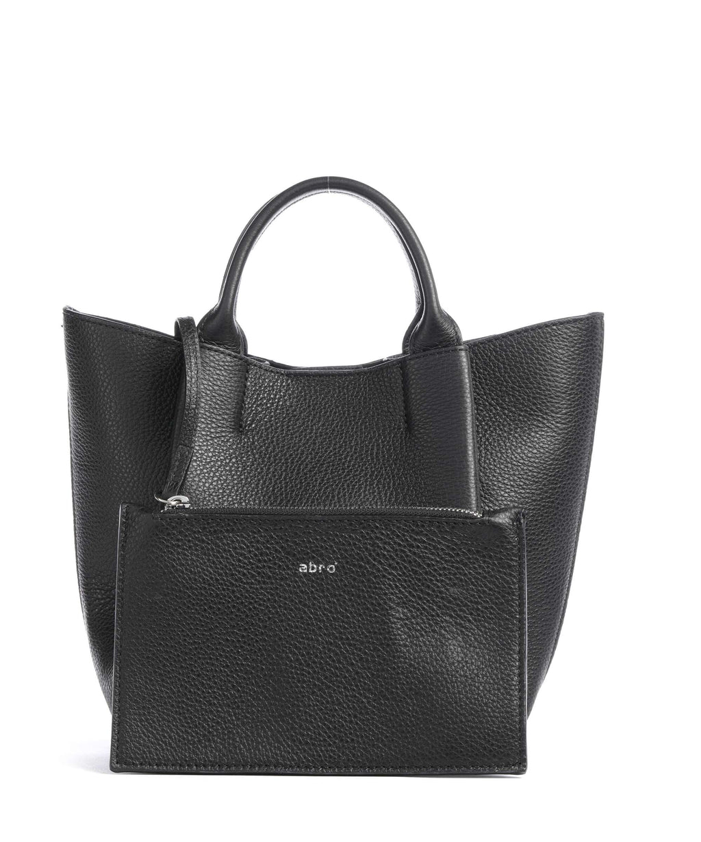 Abro Agave Essential Small Handbag black/nickel