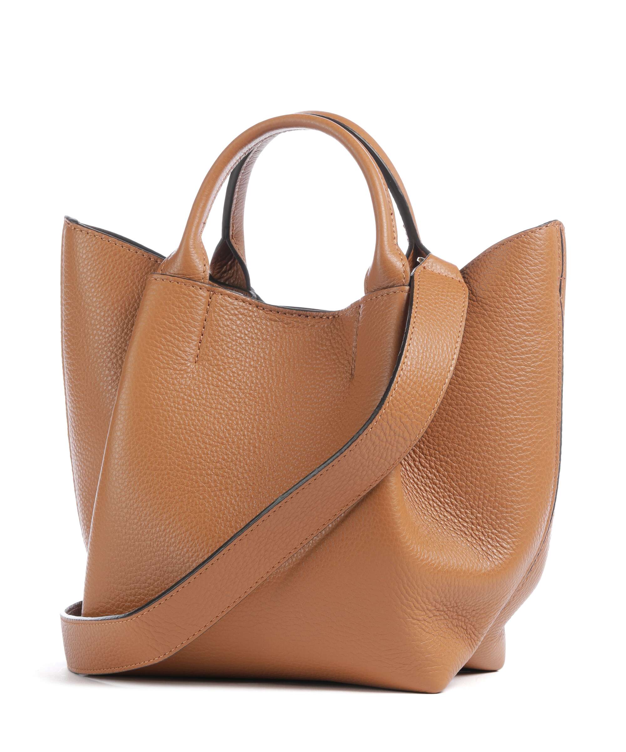 Abro Agave Essential Small Handbag cuoio