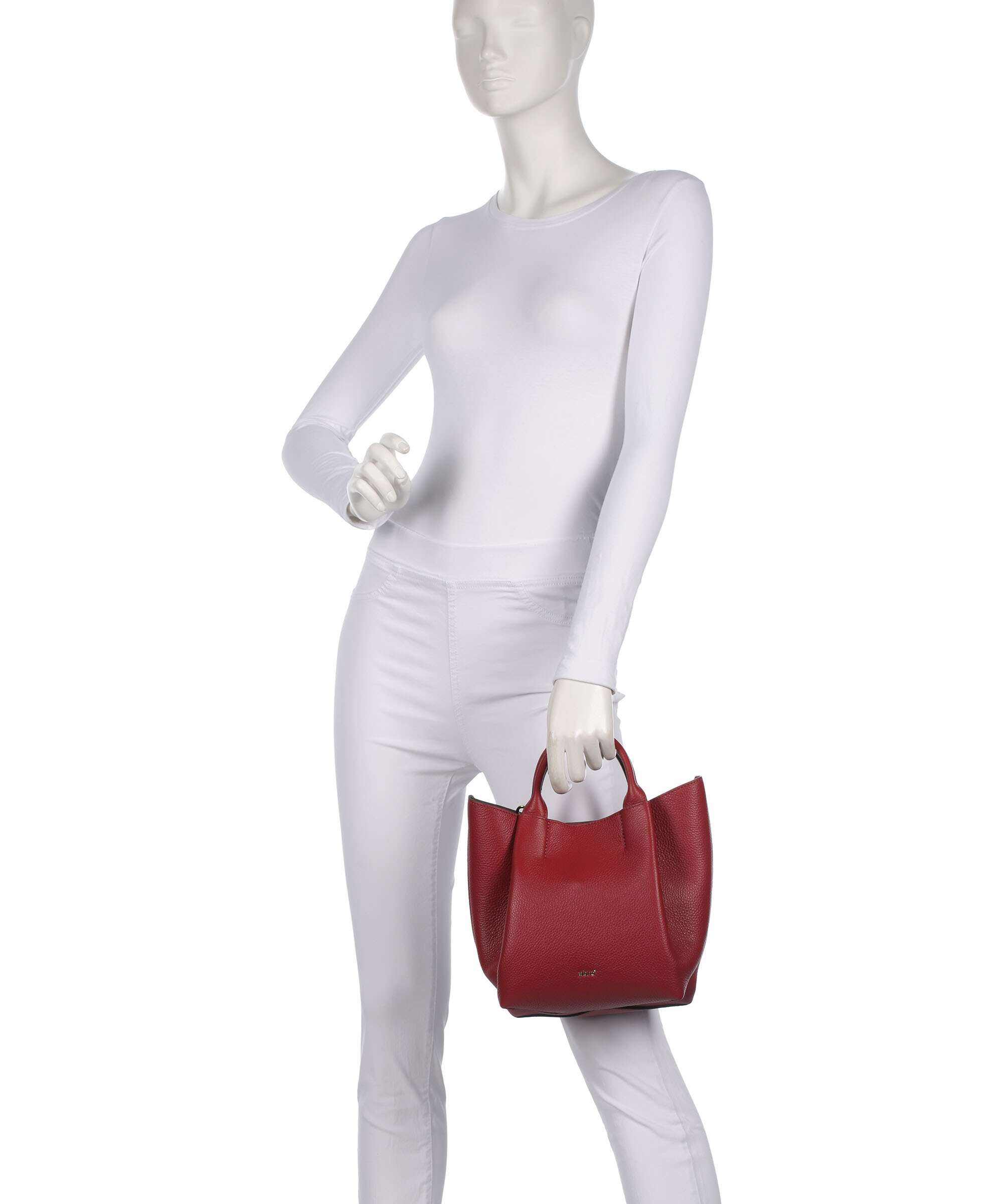 Abro Agave Essential Small Handbag ruby