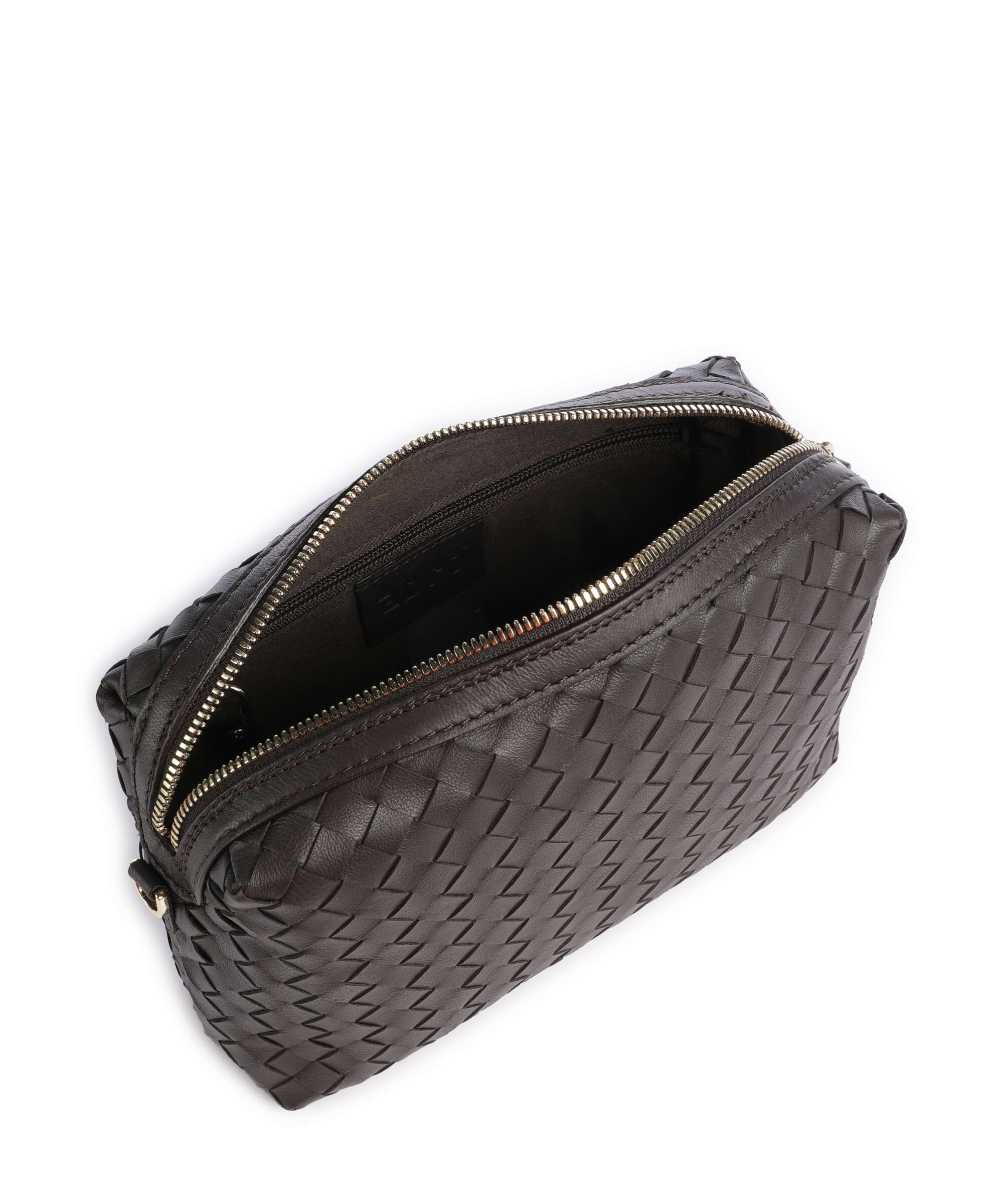Abro Piuma Opaco Kaia Crossbody bag dark brown