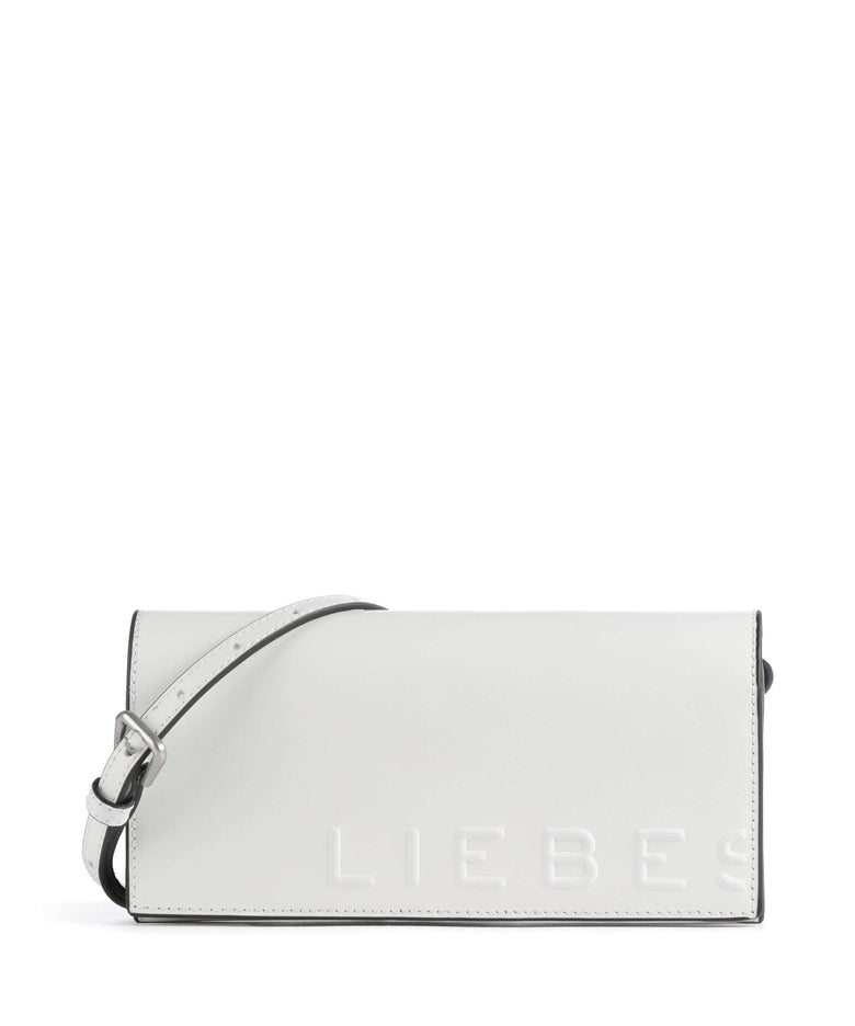 Liebeskind Paper Bag Logo Carter XS Crossbody bag offwhite