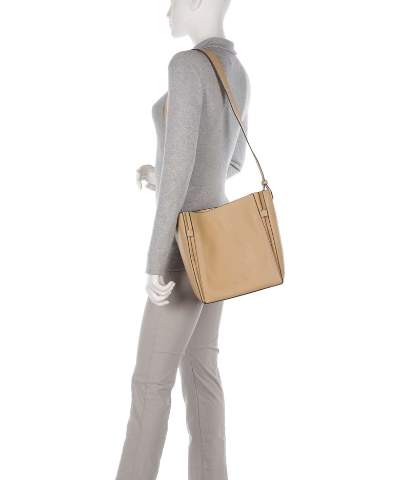 Liebeskind Hilla Kodiaq Sheep M Hobo bag beige