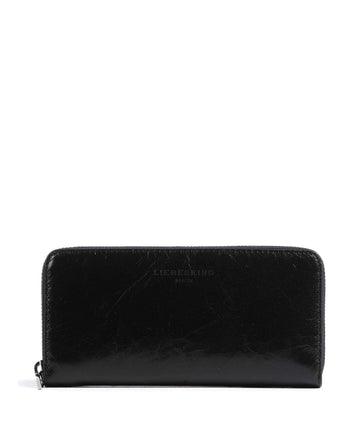 Liebeskind Paris 4 Sally Paper Touch Crinkle Peněženka black
