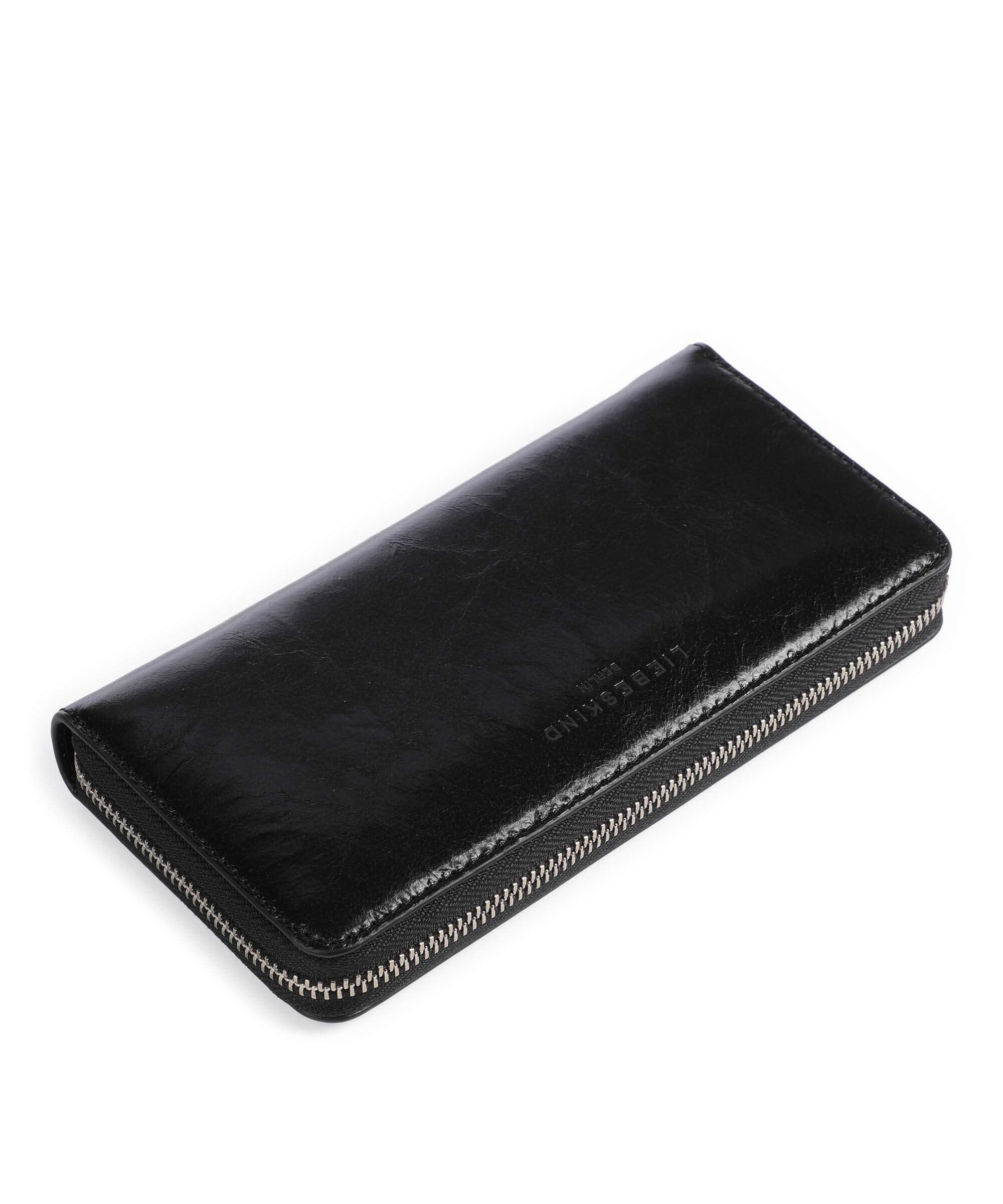 Liebeskind Paris 4 Sally Paper Touch Crinkle Wallet black
