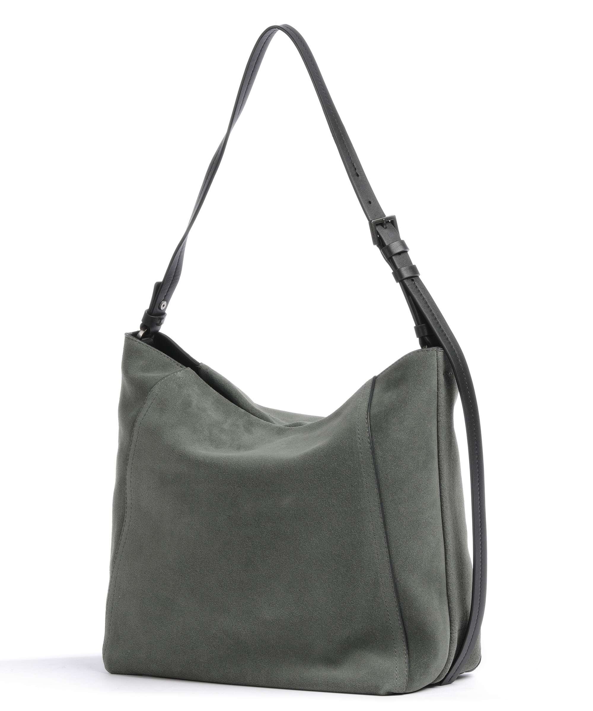 Liebeskind Chudy Suede M Hobo bag cypress green