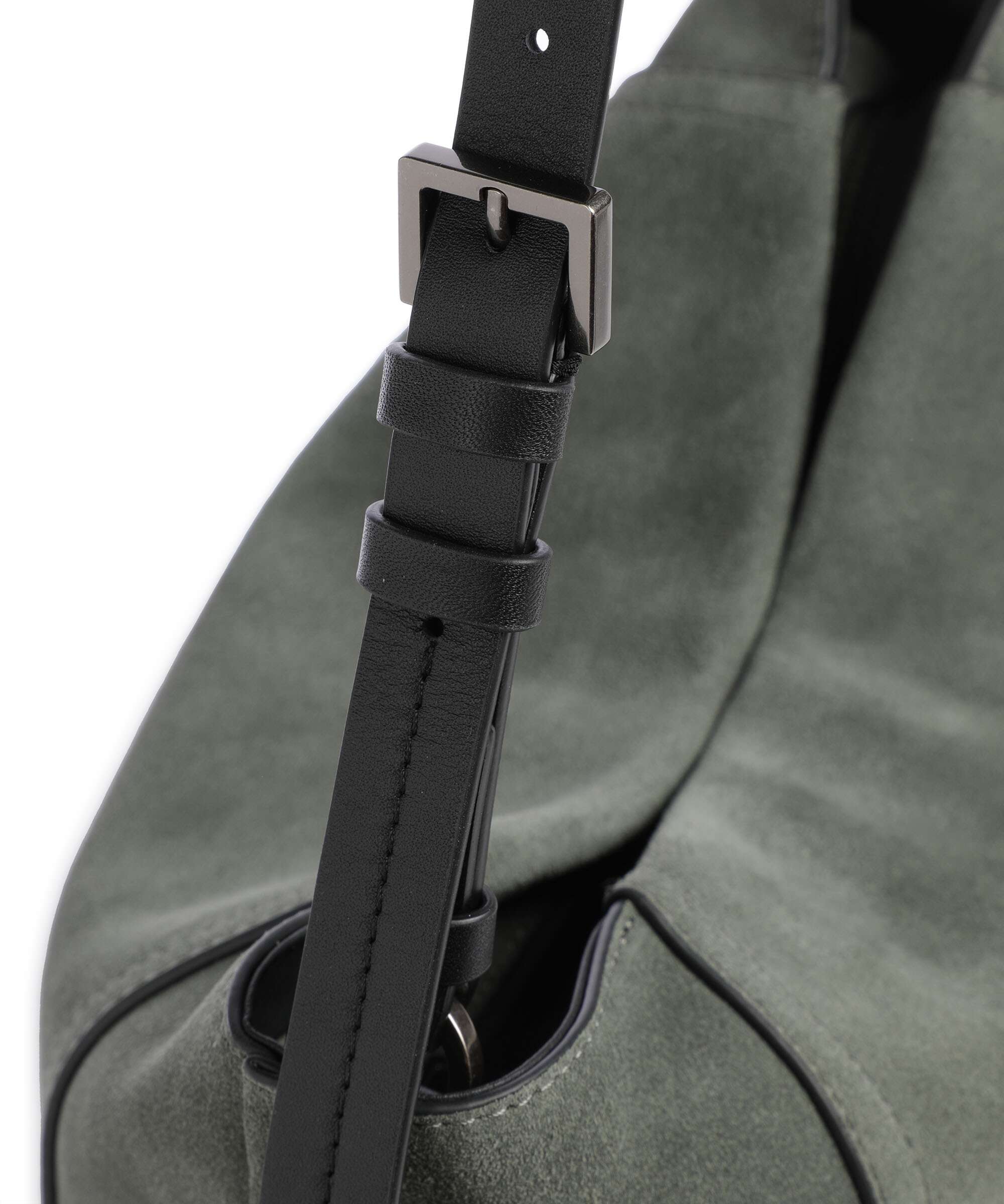 Liebeskind Chudy Suede M Hobo bag cypress green