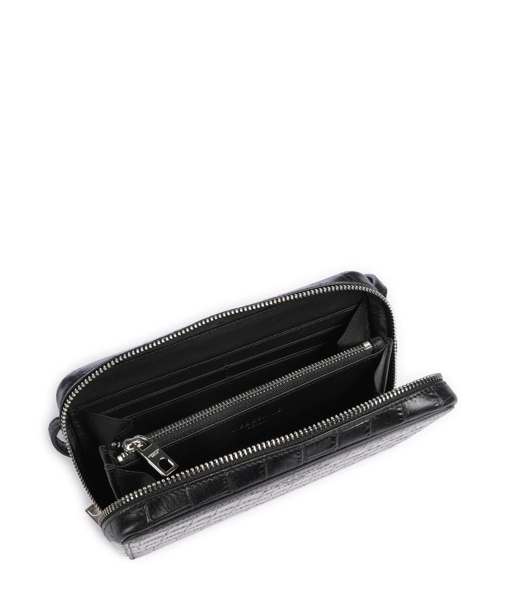 Liebeskind Lou Croco XS Wallet black