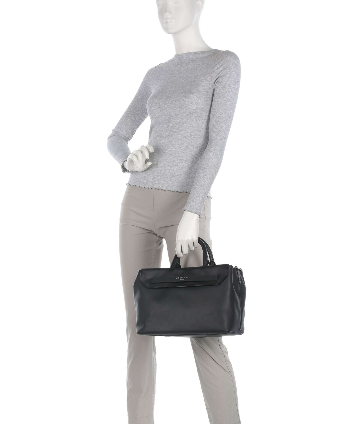 Liebeskind Lora Calf Optic M Handbag black