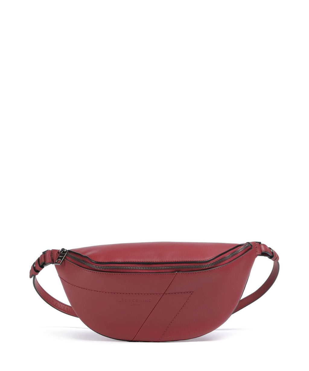 Liebeskind Edda Calf Optic M Belt bag berry