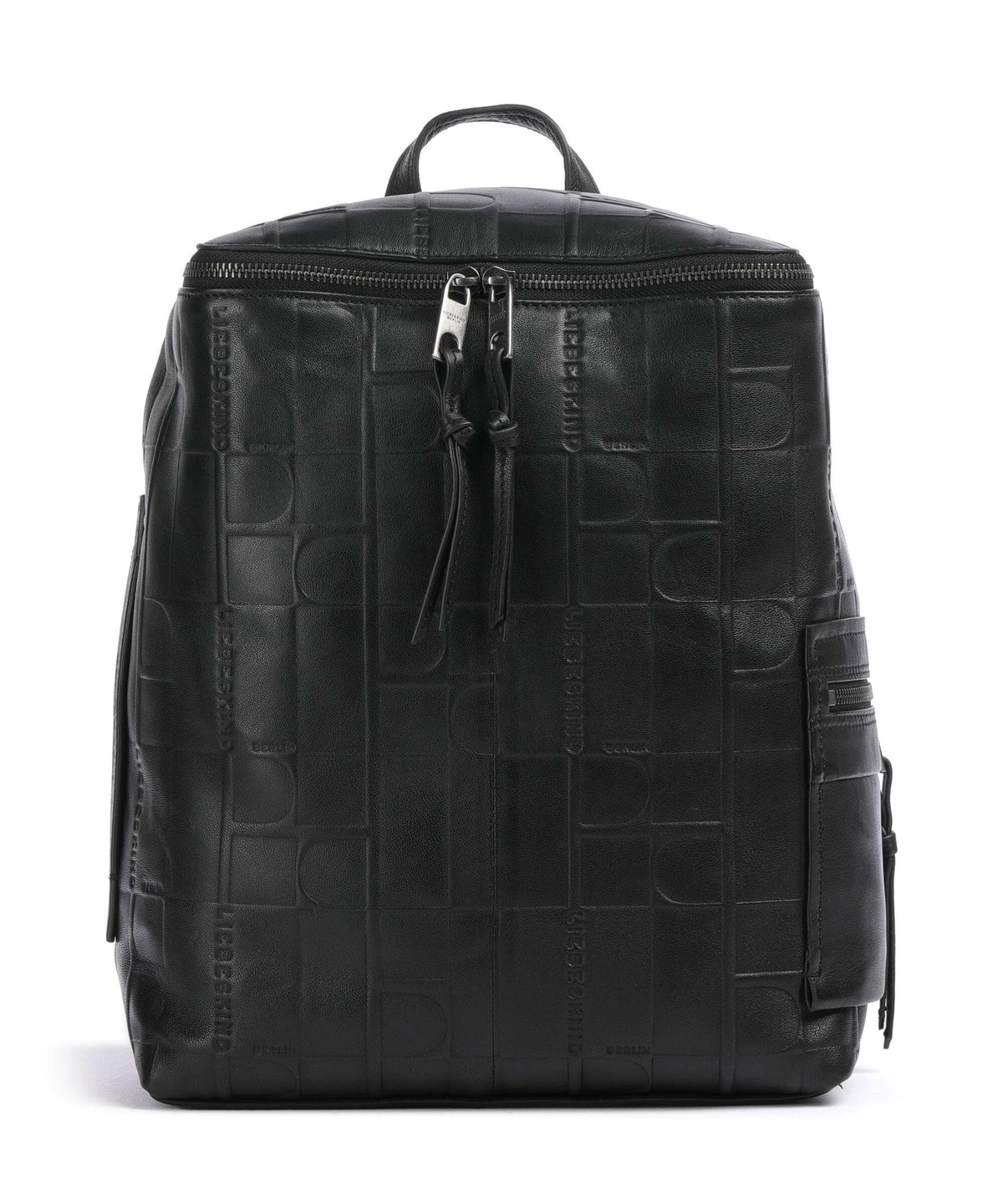 Liebeskind Hera Monogram Sheep Natural M Backpack black