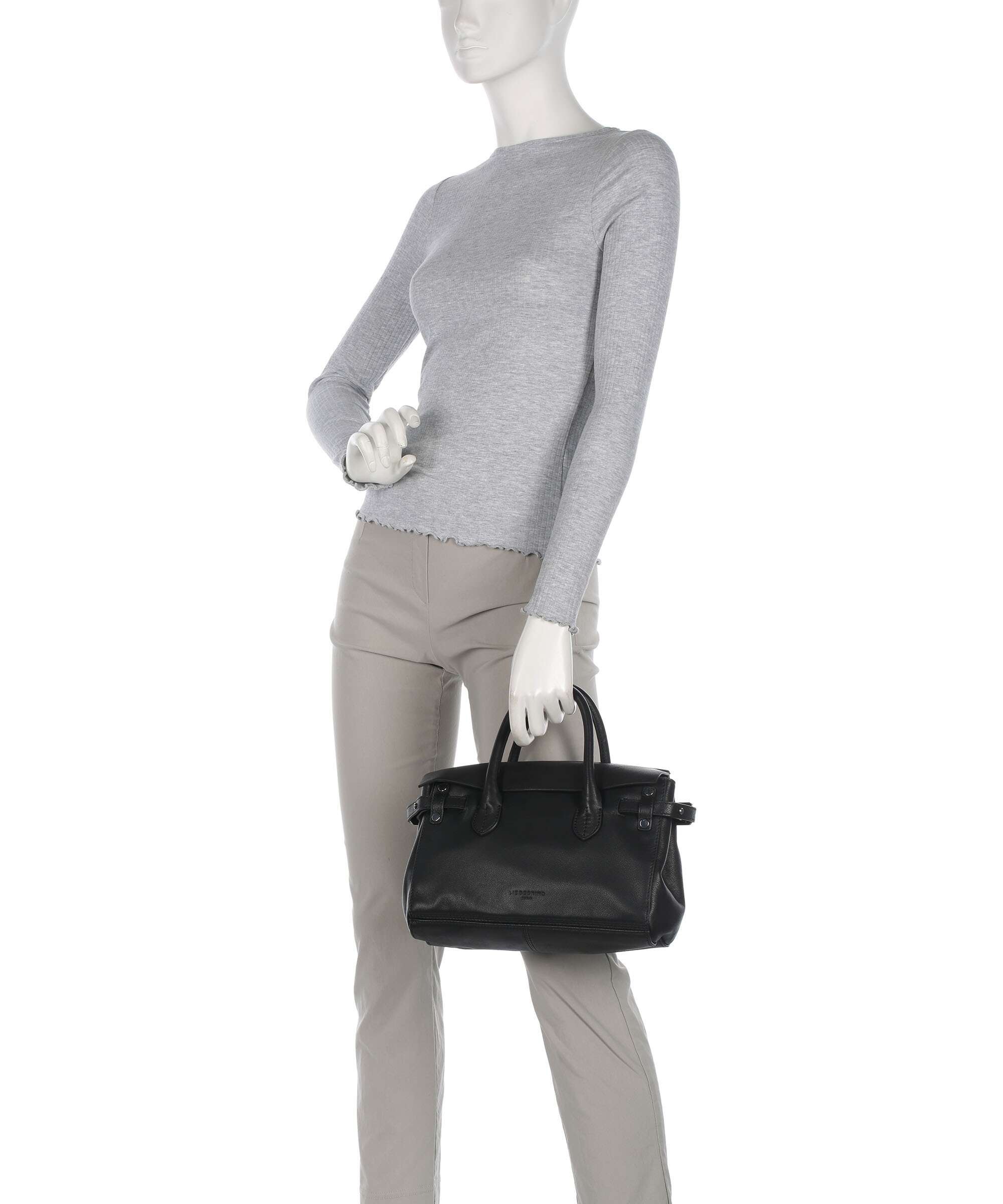 Liebeskind Gloria 3D Leather M Handbag black