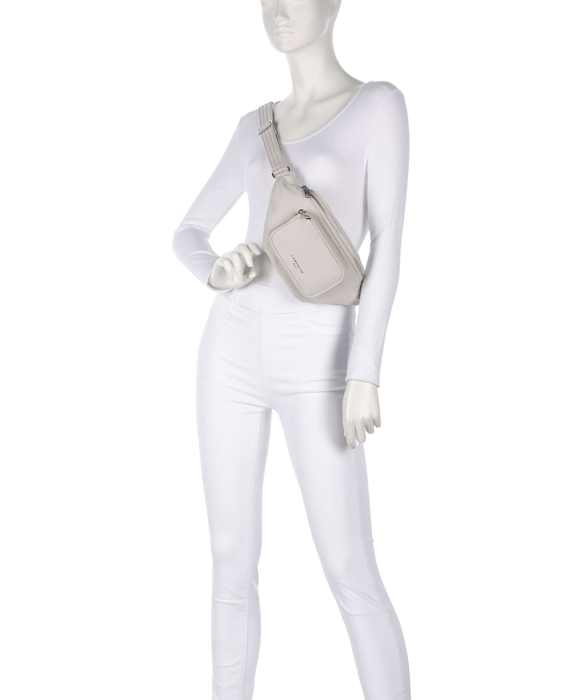 Liebeskind Lila Nylon M Fanny pack milk