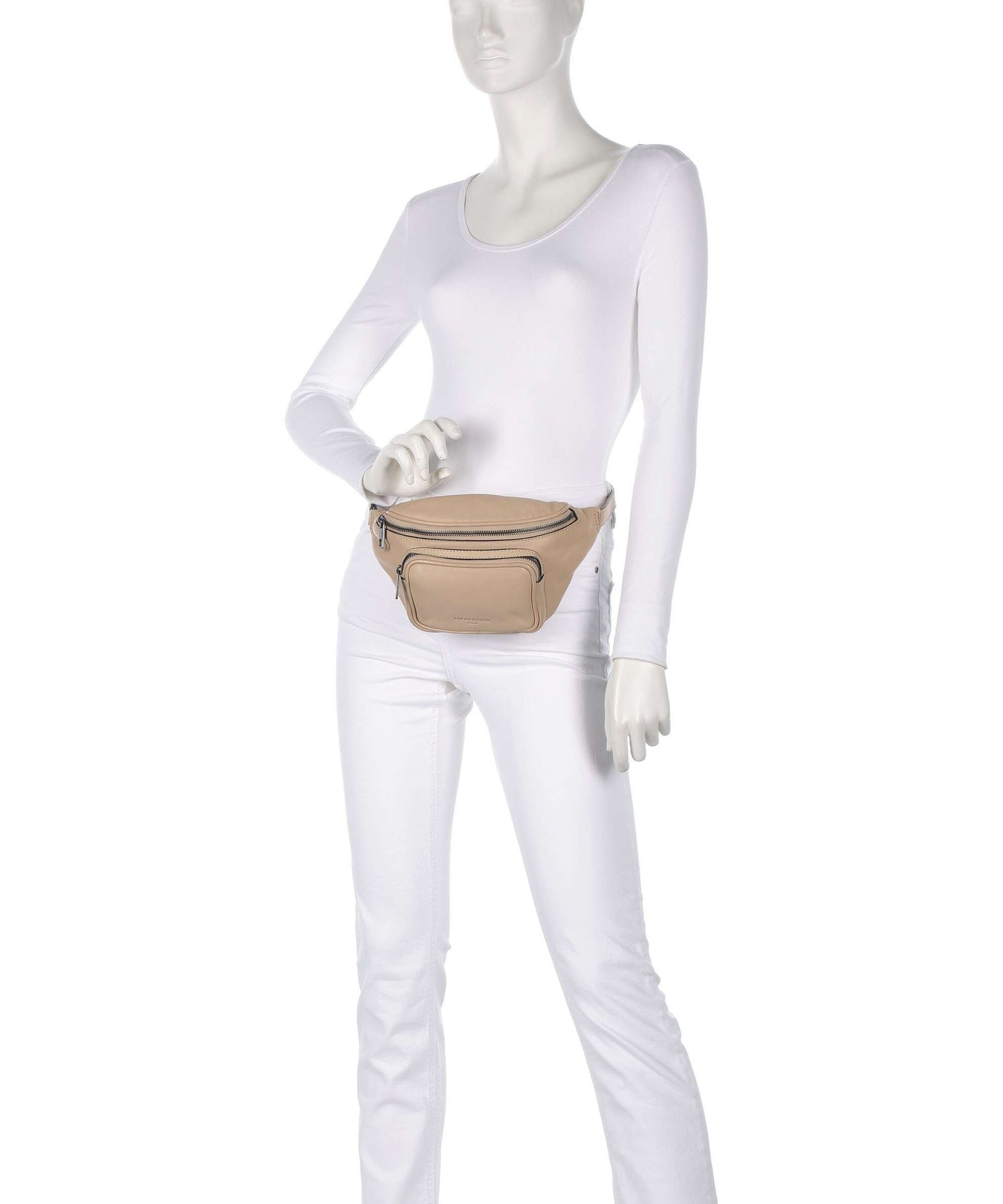 Liebeskind Lila Sheep Natural M Fanny pack sand castle