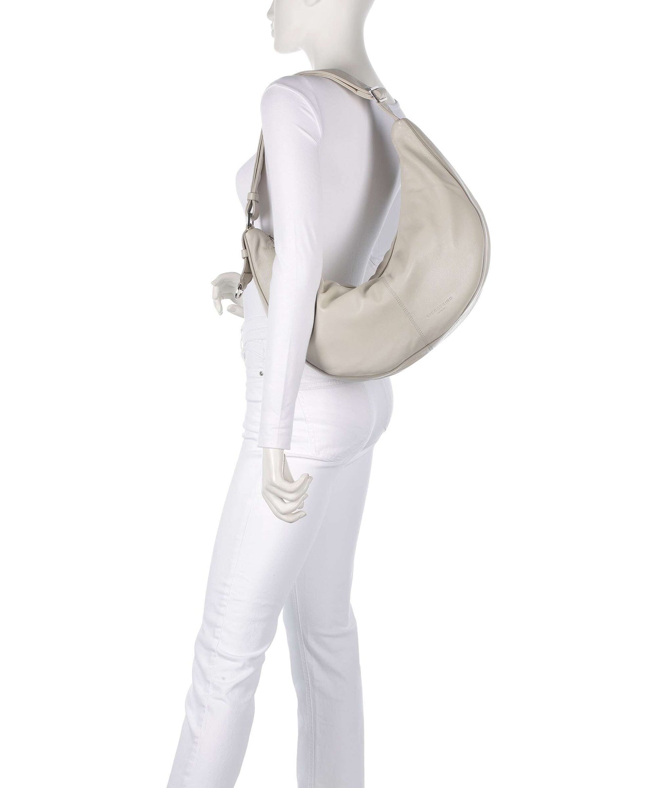 Liebeskind Moon Sheep Natural M Hobo bag milk