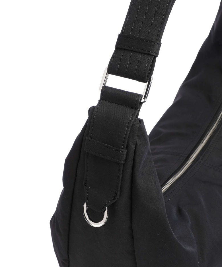 Liebeskind Moon Nylon M Hobo bag black