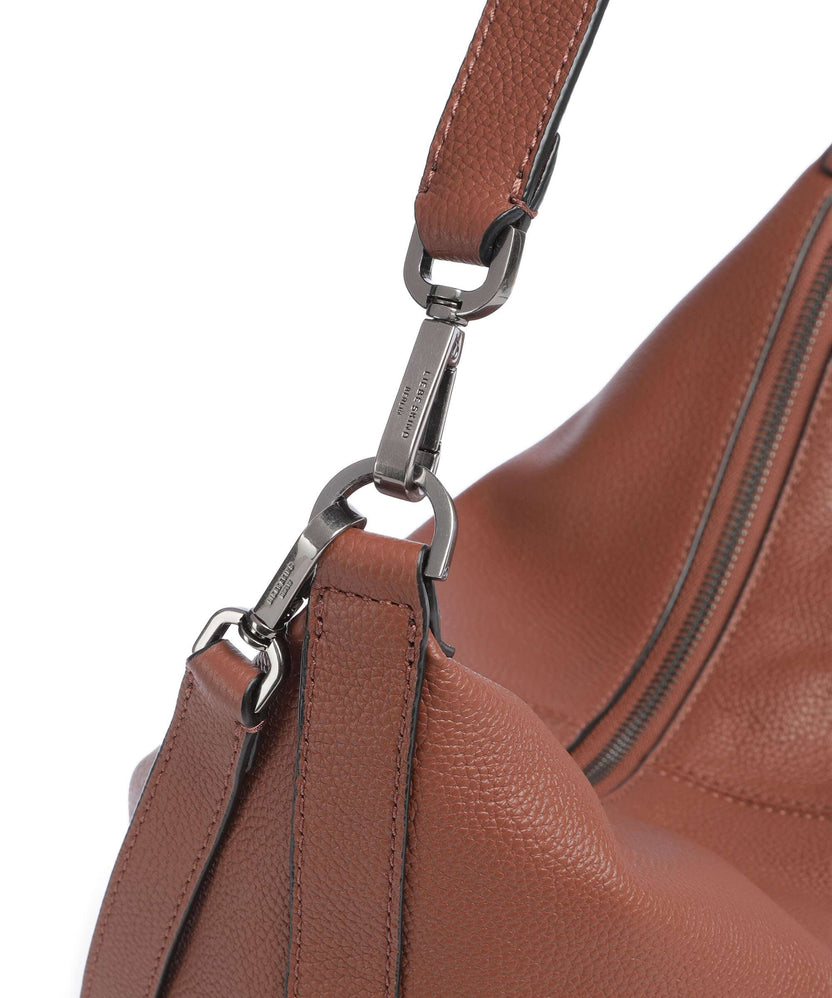 Liebeskind Paris Small Pebble M Hobo bag russet