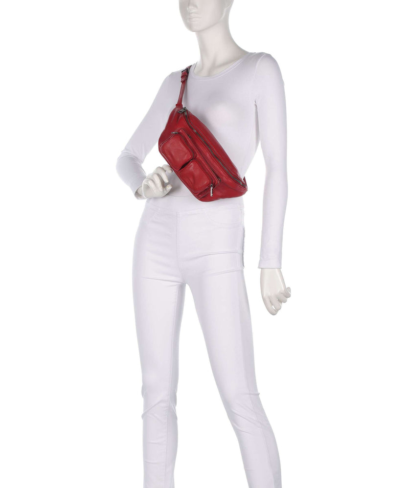 Liebeskind Maia Sheep Natural M Fanny pack true red