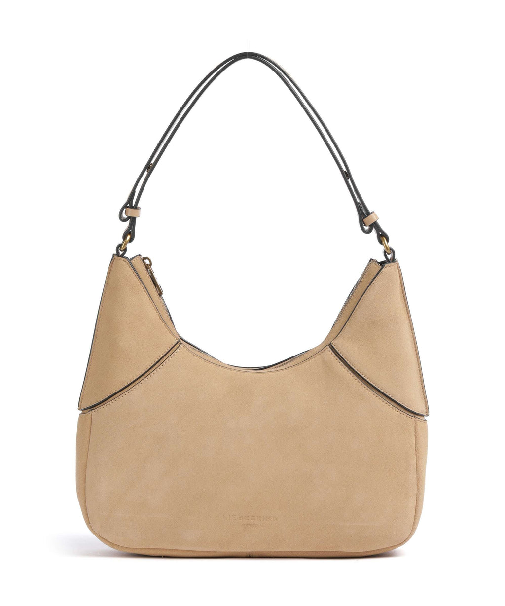 Liebeskind Lilly Suede S Hobo bag beige