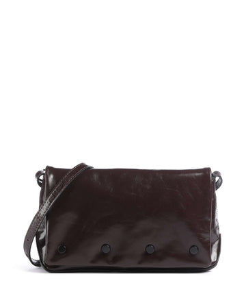 Liebeskind Rive Paper Touch Crinkle S Kabelka přes rameno burgundy
