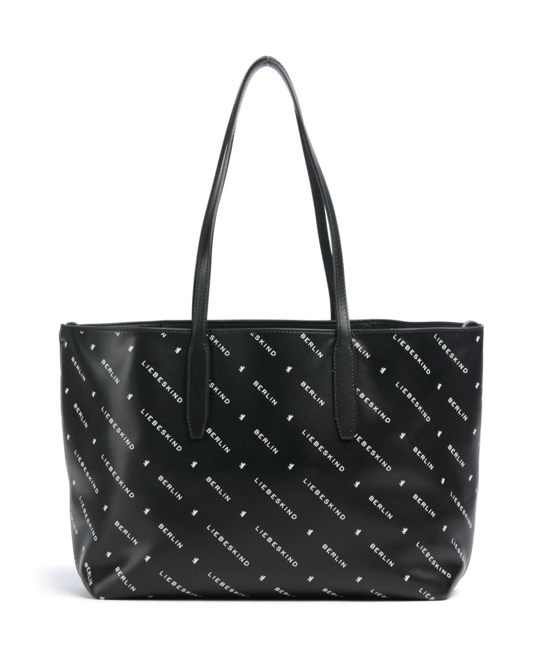 Liebeskind Monogram Soft Nappa M Tote bag black