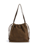 Liebeskind Lya Suede M Bucket kabelka safari