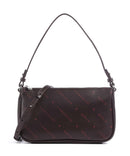 Liebeskind Monogram Soft Nappa S Taška přes rameno burgundy
