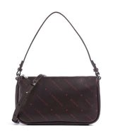 Liebeskind Monogram Soft Nappa S Taška přes rameno burgundy