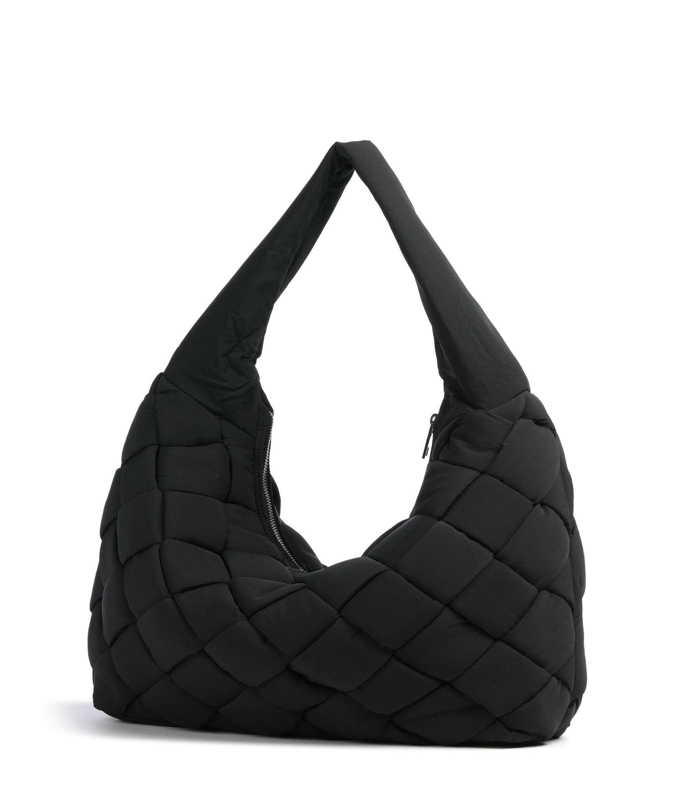 Liebeskind Bo Weaved Nylon L Hobo bag black