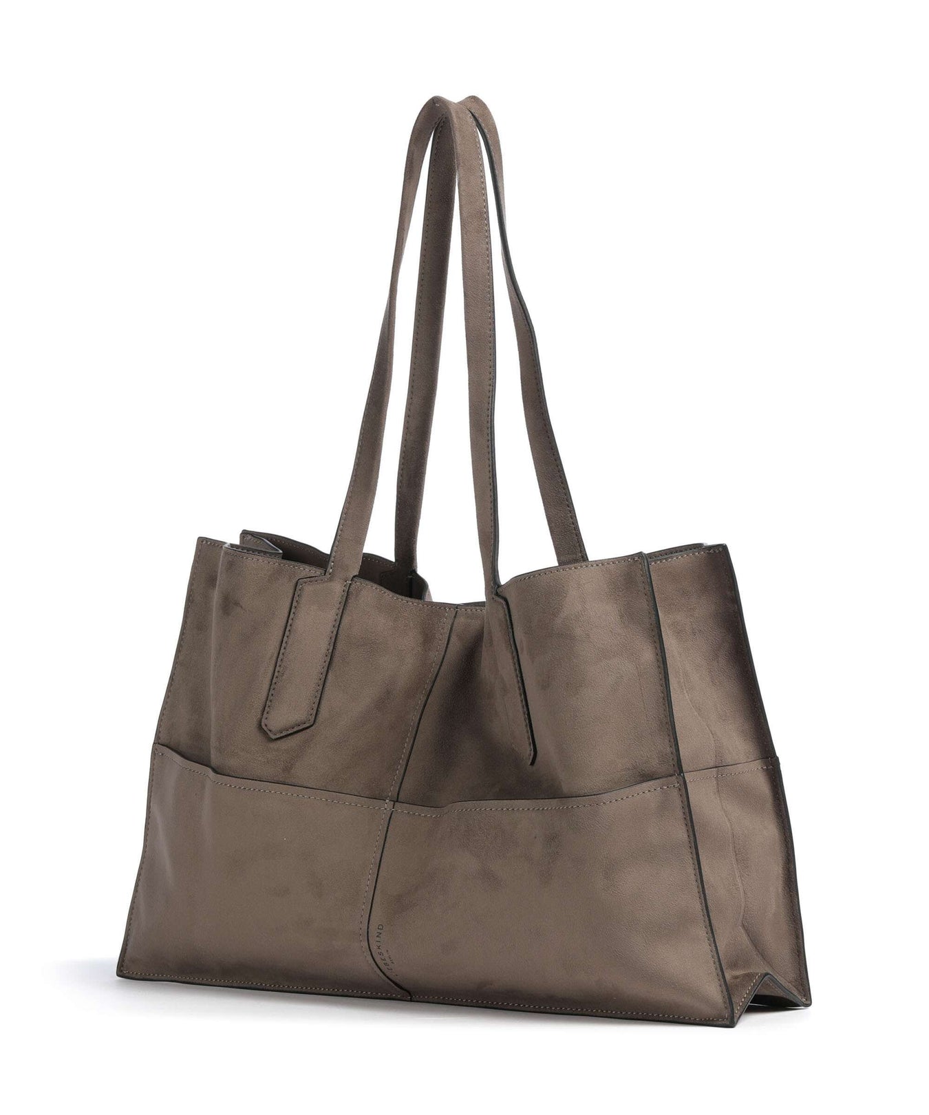 Liebeskind Amy Vegan Suede L Tote bag neutral grey