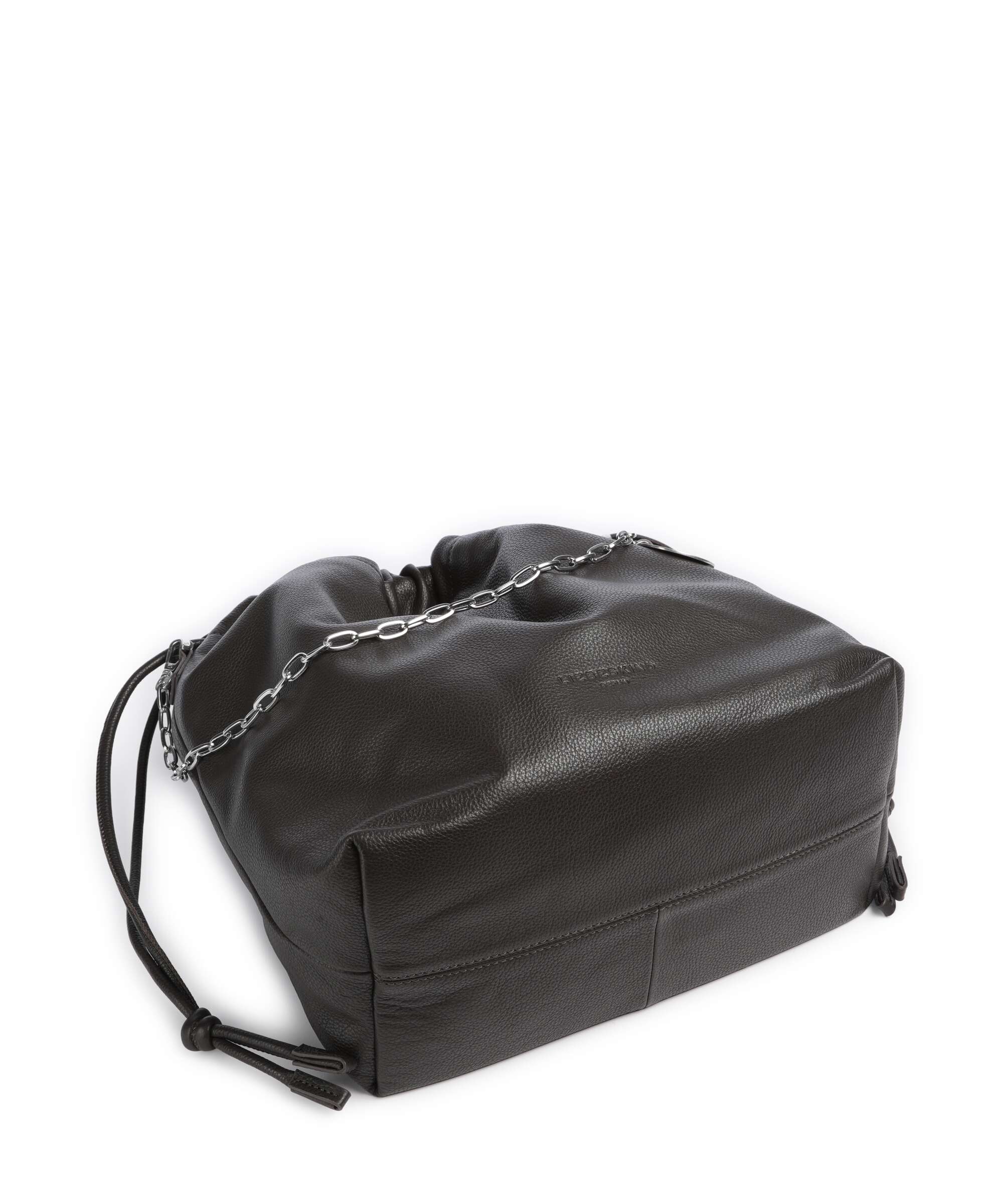 Liebeskind Lya II Small Pebble M Bucket bag deep soil