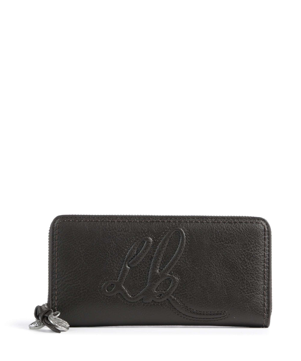 Liebeskind Gigi Capri Cow Naturale L Wallet deep soil