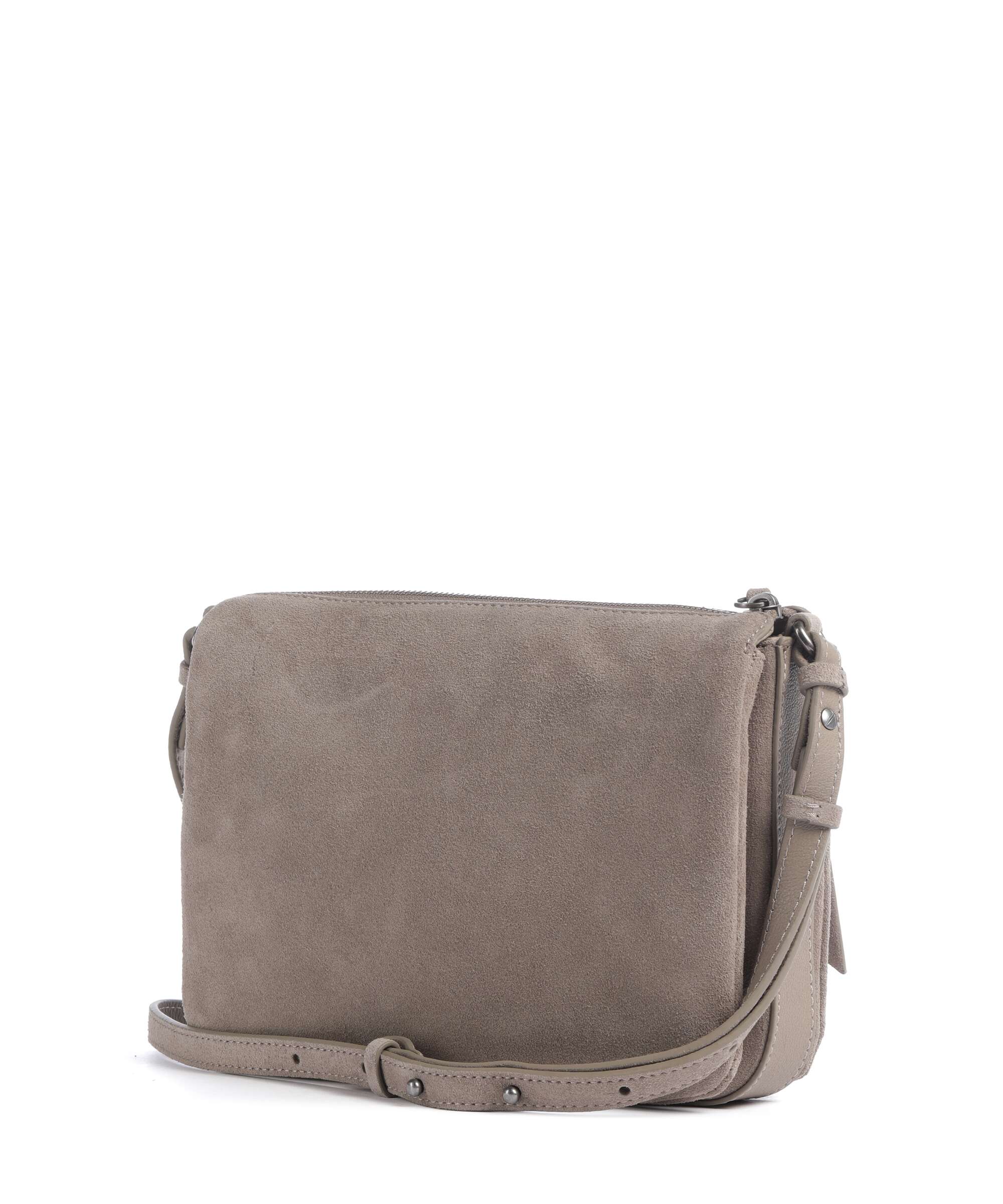 Liebeskind Nina Hydro Suede M Crossbody bag neutral grey