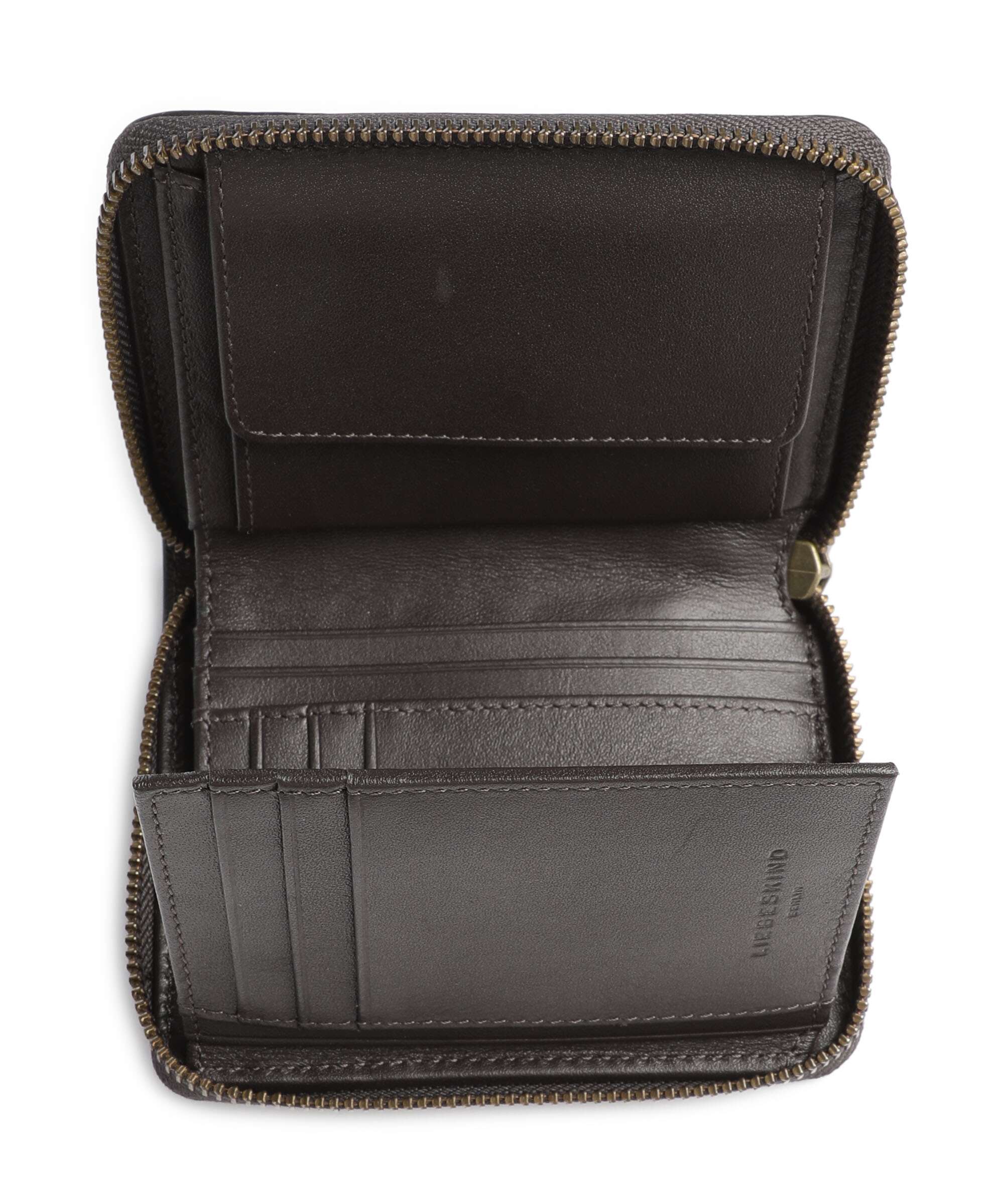 Liebeskind Conny Paris II Vintage Pebble M Wallet deep soil