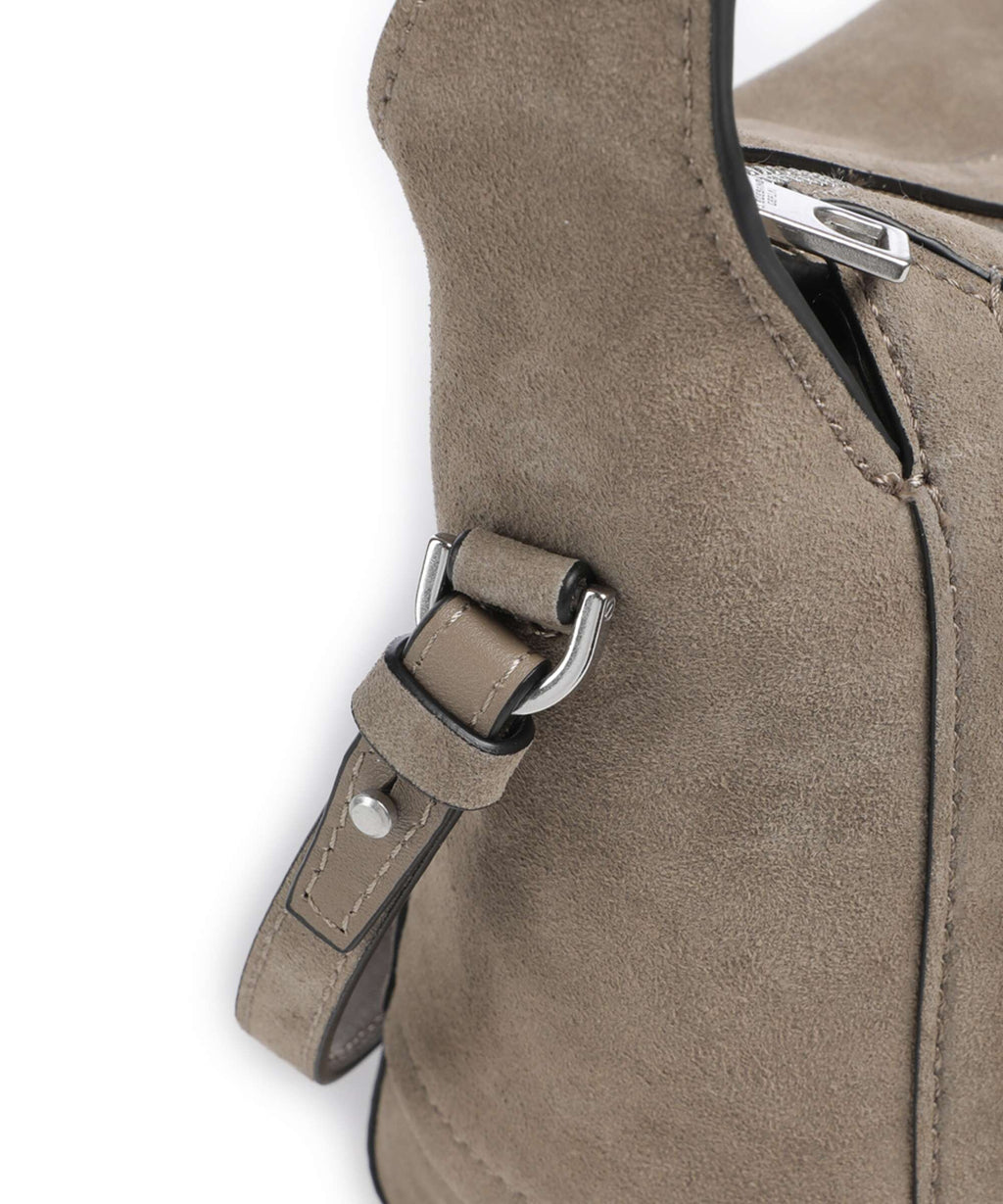 Liebeskind Delia Suede S Shoulder bag neutral grey